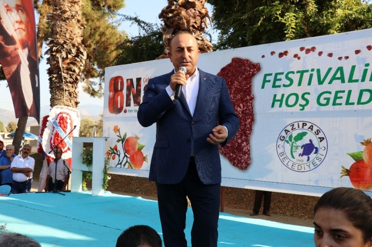 Bakan Çavuşoğlu: "Çekirdeksiz Nar Emsalsiz Bir Ürün, Tüm Dünyaya Tanıtılması Gerekli"