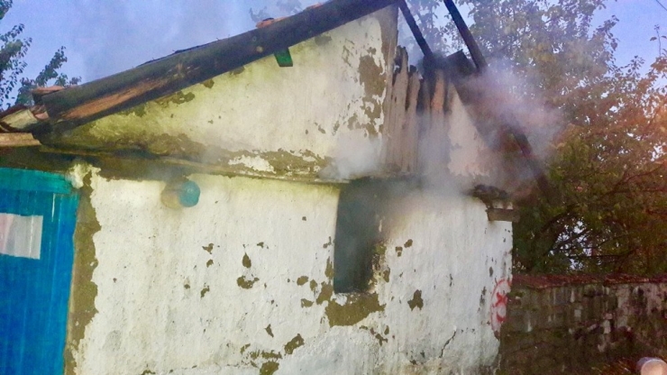 Sungurlu’da Tandırlık Yangını Korkuttu