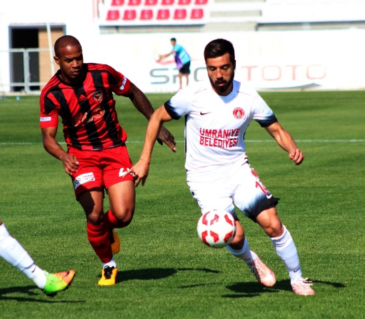 Tff 1. Lig: Ümraniyespor: 0 - Gazişehir Gaziantep: 0