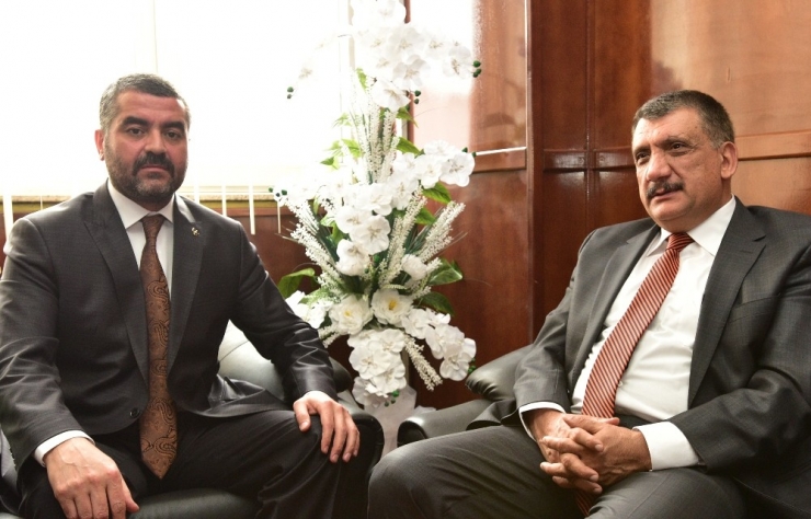 Başkan Gürkan’dan Mhp İl Başkanı Avşar’a Hayırlı Olsun Ziyareti