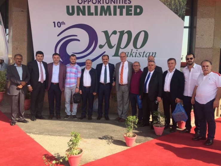Trabzon Heyeti Pakistan Expo 2017 Fuarı’nda