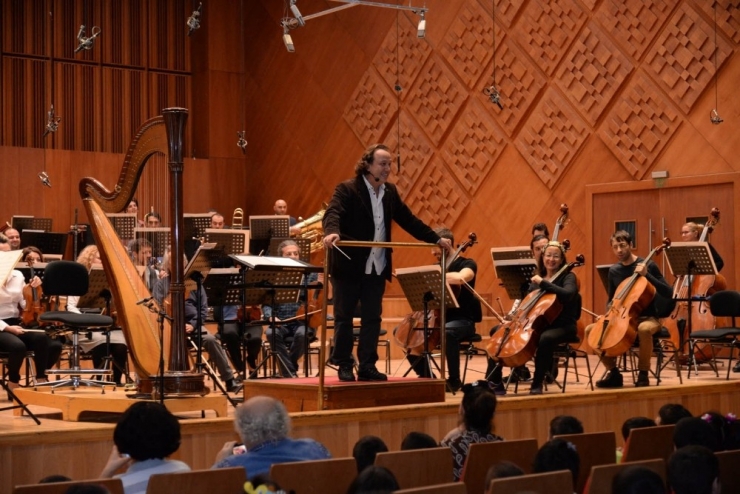 Altındağlı Çocuklar Cumhurbaşkanlığı Senfoni Orkestrası Dinledi