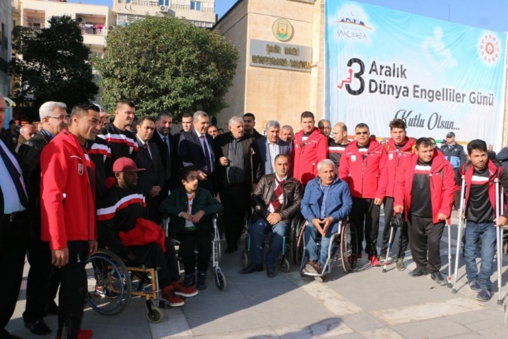 Şanlıurfa’da 3 Aralık Dünya Engelliler Günü Kutlandı