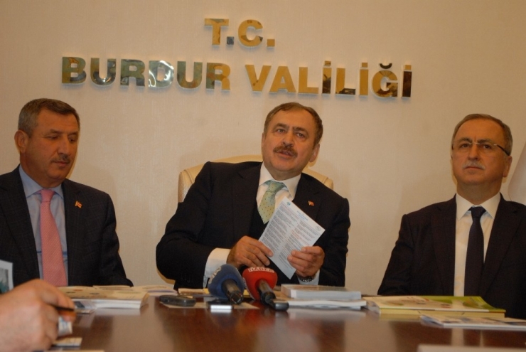 Bakan Eroğlu: “Antalya’ya Gelen Turistlerin En Azından Yüzde 10-15’ini Burdur’a Taşımamız Lazım”