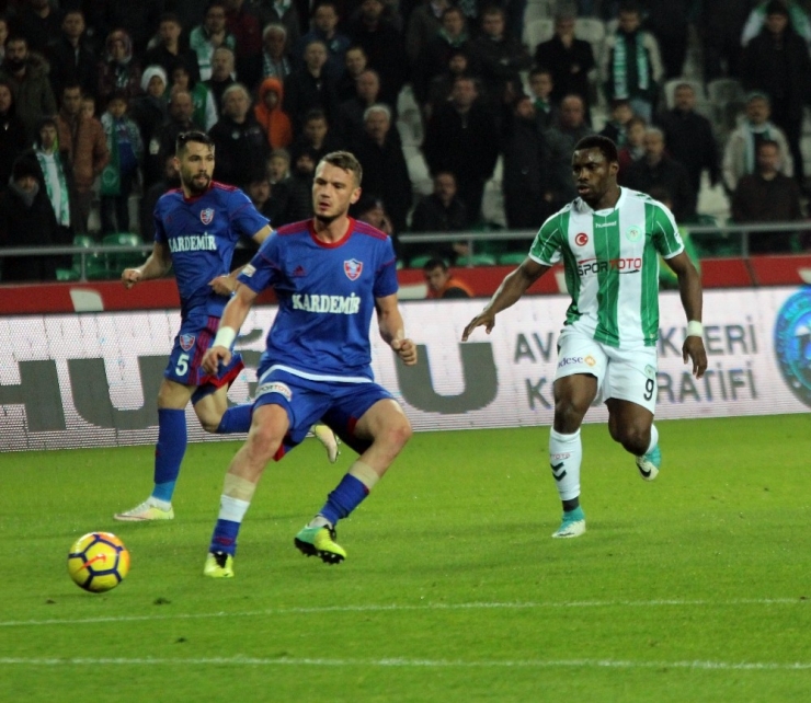 Süper Lig: Atiker Konyaspor: 2 - Kardemir Karabükspor: 0 (Maç Sonucu)