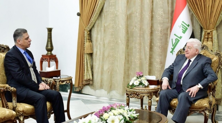 Irak Cumhurbaşkanı Masum, Erşet Salihi İle Görüştü