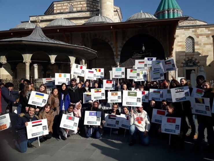 Kocaeli Büyükşehir Belediyesi Uluslararası Öğrencileri Konya’ya Götürdü