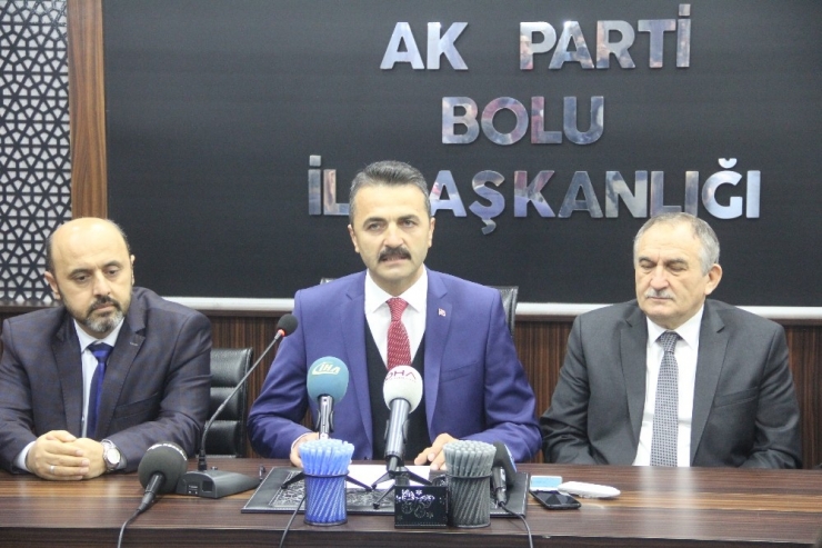Ak Parti Bolu Kongresine Cumhurbaşkanı Geliyor