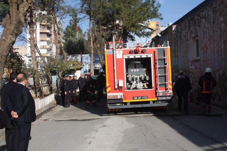 Siirt’te Yangın Tatbikatı Gerçekleştirildi