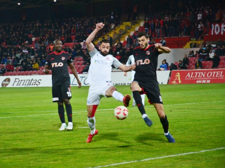 Tff 1. Lig: Balıkesirspor Baltok: 0 - Gazişehir Gaziantep: 0 (İlk Yarı)