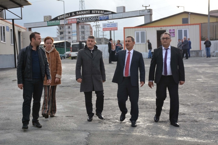 Kdz Ereğli Belediyesi 1.sınıf Atık Getirme Merkezi Faaliyette
