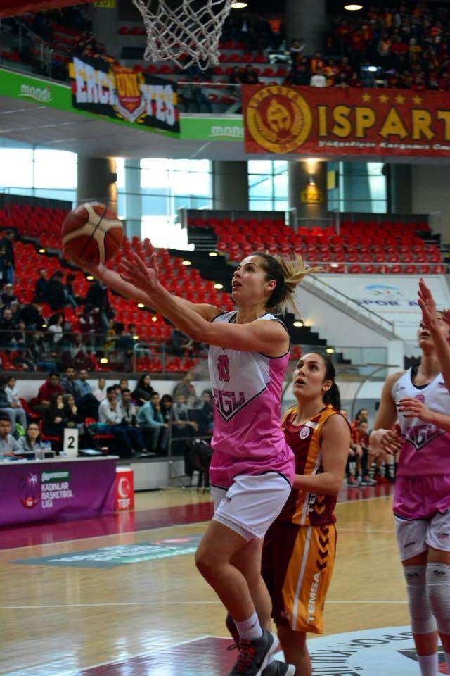 Bilyoner.com Kadınlar Basketbol Süper Ligi: Agü Spor: 72 - Galatasaray: 71