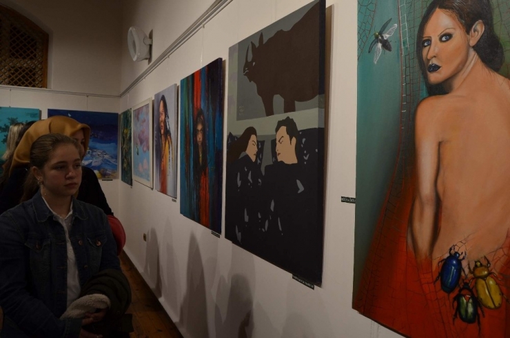 Trabzon Sanatçıları Geleneksel Plastik Sanatları Sergisi Açıldı