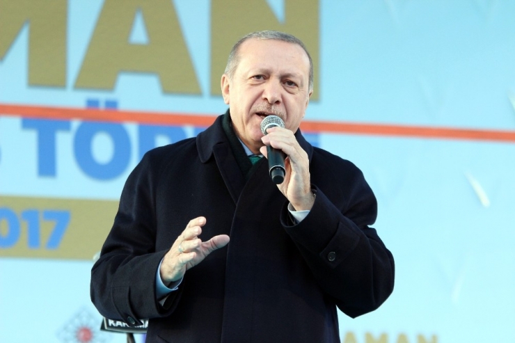 Cumhurbaşkanı Erdoğan Karaman’da Toplu Açılış Törenine Katıldı (1)