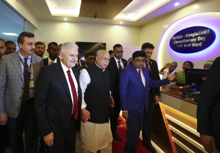 Başbakan Yıldırım, Bangladeş’te Kemoterapi Ünitesinin Açılışını Yaptı