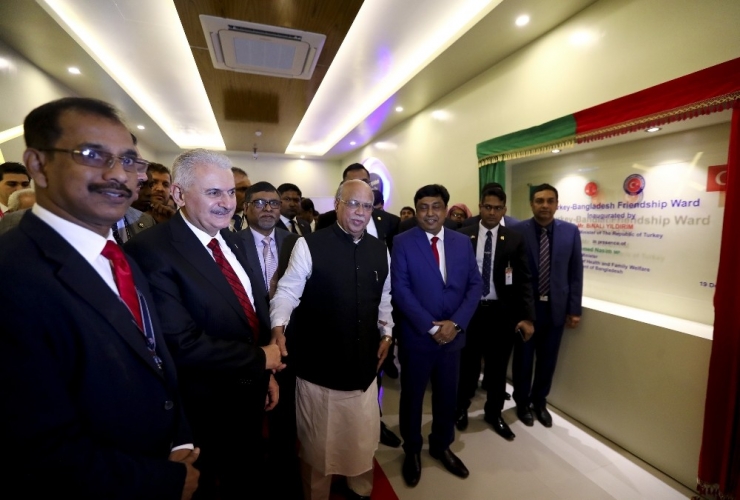 Başbakan Yıldırım, Bangladeş’te Kemoterapi Ünitesinin Açılışını Yaptı