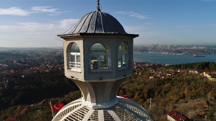 seyir Teraslı Caminin Muhteşem İstanbul Manzarası Havadan Görüntülendi