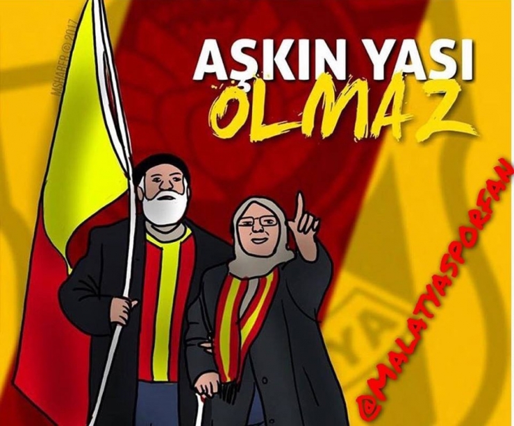 E.yeni Malatyaspor’un Renkli Simaları Maço Orhan Ve Fatma Nine’nin Tabloları Yapıldı