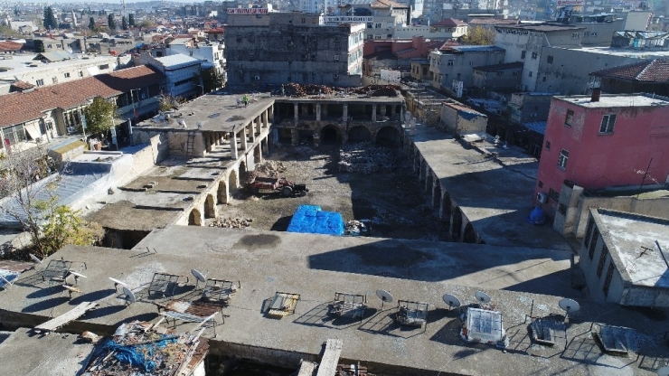 Şahinbey Belediyesi Mecidiye Hanı’nı Günümüze Kazandırıyor