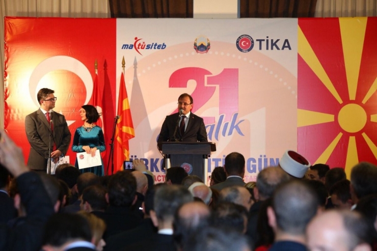 Başbakan Yardımcısı Çavuşoğlu Makedonya’da