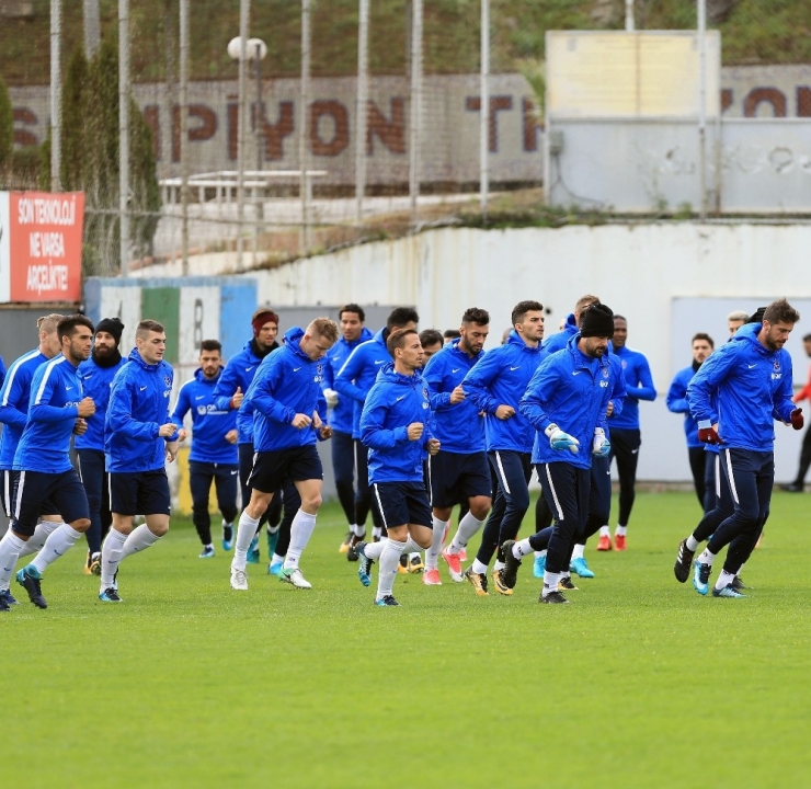 Trabzonspor, Karabükspor Maçı Hazırlıklarını Sürdürdü