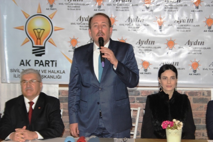 Ak Parti, Aydın’da Sivil Toplum Kuruluşu Temsilcileriyle Buluştu