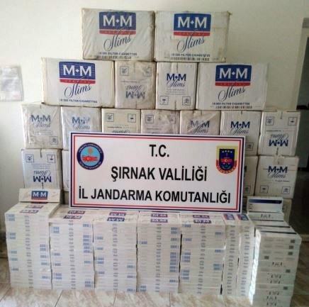 Şırnak’ta 15 Günde 61 Bin 999 Paket Kaçak Sigara Ele Geçirildi