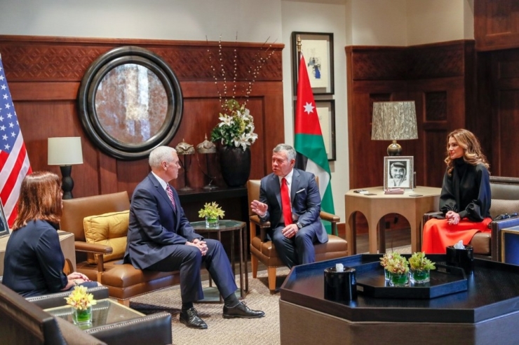 Abd Başkan Yardımcısı Mike Pence Ürdün’de