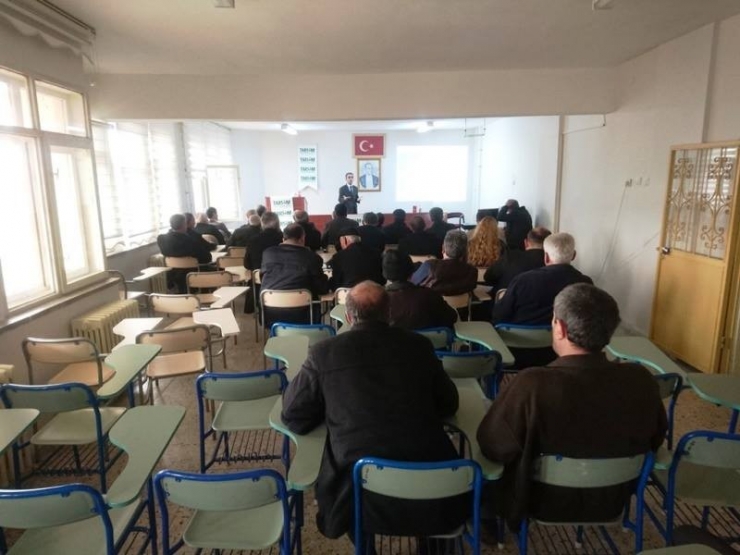 Arapgir’de Tarım Sigortaları Bilgilendirme Toplantısı Yapıldı