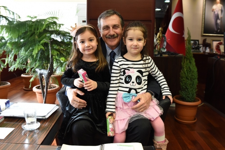 Bilge Çocuk Akademisi’nden Başkan Ataç’a Ziyaret