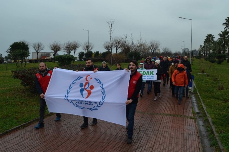 Zigana’da 9 Yıl Önce Çığ Felaketinde Hayatını Kaybeden 10 Dağcı İçin Trabzon’da Anma Yürüyüşü Düzenlendi