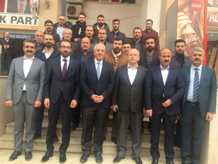 Ak Parti Şırnak İl Başkanı Ve Yönetim Kurulu Üyeleri Mardin’i Ziyaret Etti