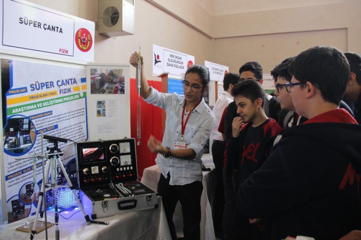 Konya’da Tübitak Bilim Fuarı Proje Sergisi Açıldı