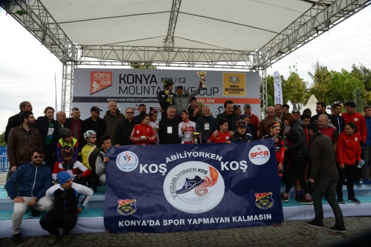 ‘Ucı Dağ Bisikleti Avrupa Şampiyonası’ Yarışları Konya’da Yapıldı