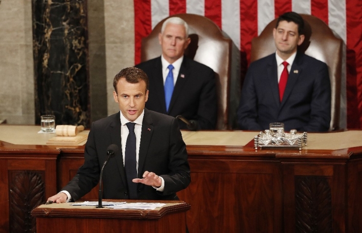 Macron: “Bir Gün Abd’nin Paris İklim Anlaşması’na Yeniden Katılacağına İnanıyorum”