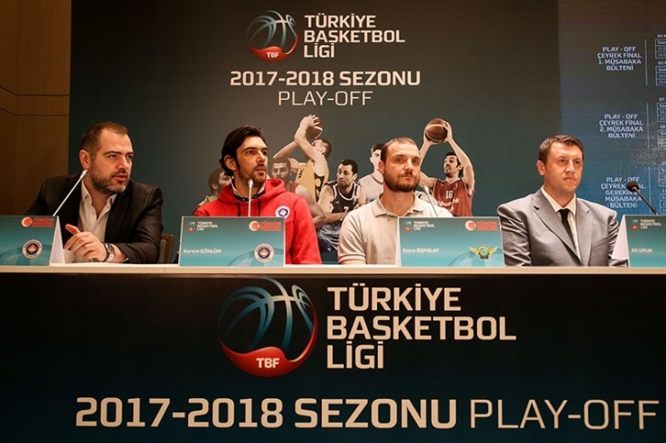 Tbl 2017-2018 Sezonu Play-off’un Basın Toplantısı Yapıldı