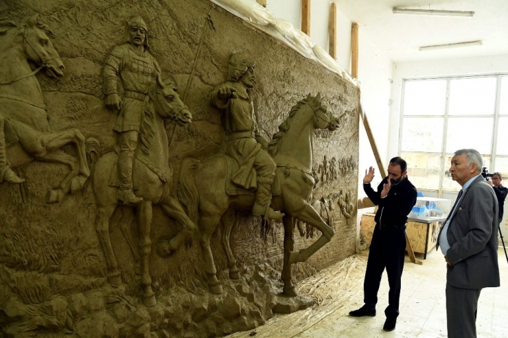 Başkan Günaydın, Ergenekon Müzesi’ndeki Çalışmaları İnceledi