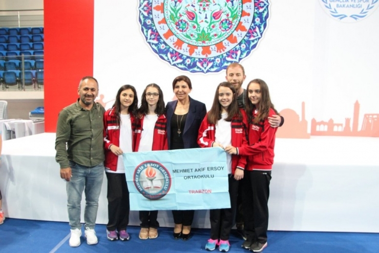 Trabzon’a İlk Kez Madalya Getirdiler