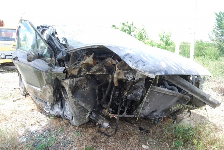 Tekirdağ’da Trafik Kazası: 1’i Ağır 2 Yaralı