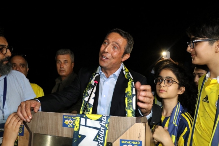 Ali Koç Antalya’da Fenerbahçeli Taraftarlarla Buluştu