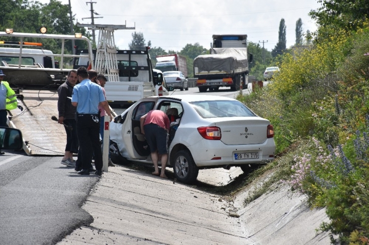 Tosya’da Trafik Kazası: 1 Yaralı
