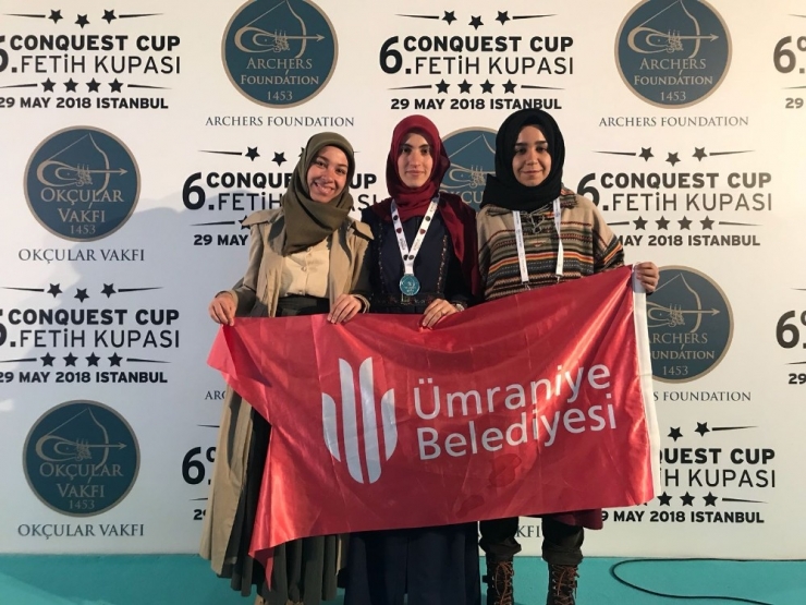 Ümraniye Belediyesi 6’ncı Fetih Kupası Geleneksel Okçuluk Yarışmasında Dünya İkincisi Oldu