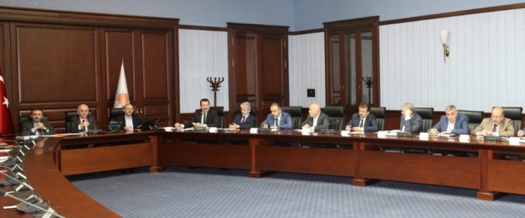 Başkan Toçoğlu Belediye Başkanları Toplantısına Katıldı