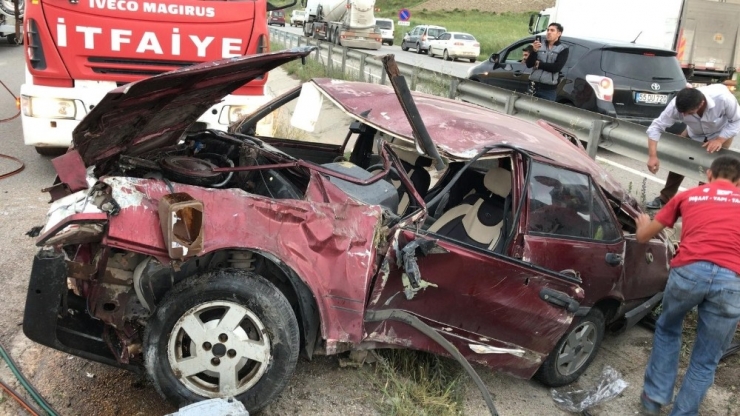 Samsun’da Otomobil Takla Attı: 3 Yaralı