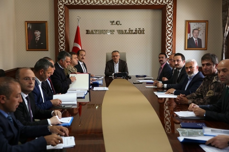 Maliye Bakanı Naci Ağbal, Bayburt’ta Kamu Hizmetleri Ve Yatırımları Değerlendirme Toplantısına Katıldı