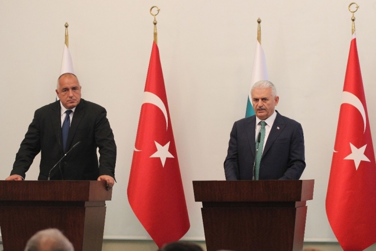 Başbakan Yıldırım İle Bulgaristan Başbakanı Borisov’dan Ortak Açıklama