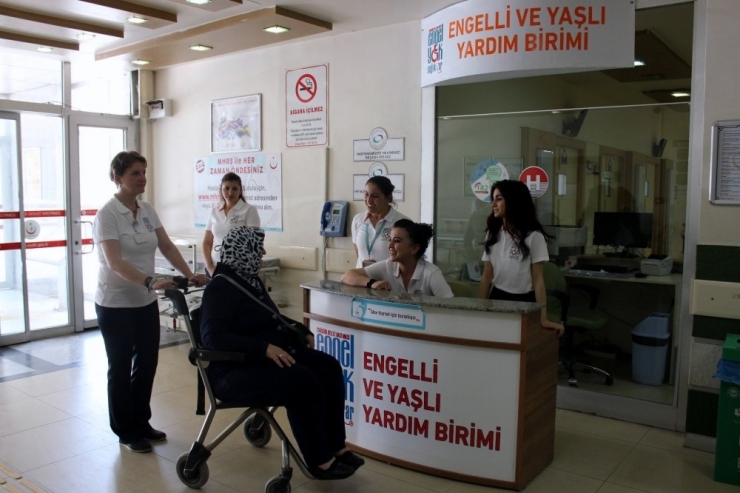 Eskişehir Hastanelerinde Engelli Ve Yaşlılara Refakat Birimi Kuruldu