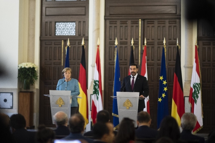 Merkel, Lübnan Başbakanı Hariri İle Görüştü