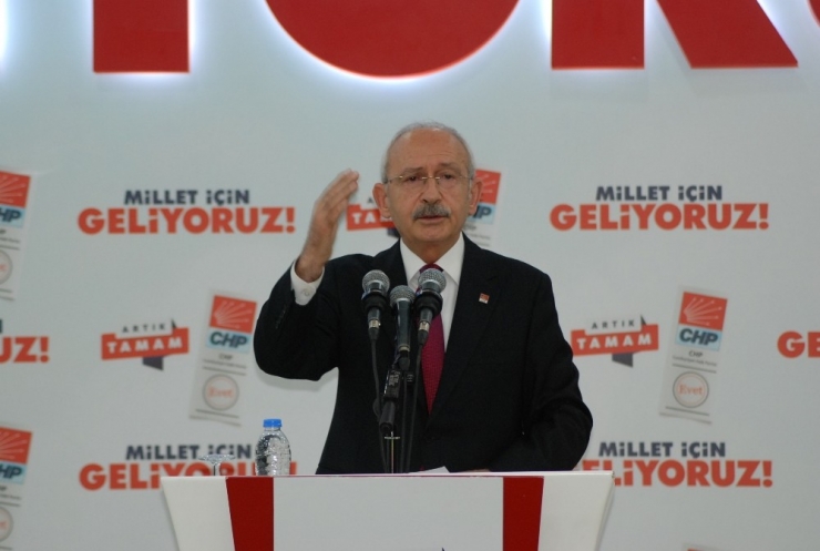 Chp Lideri Kılıçdaroğlu Tokat’ta