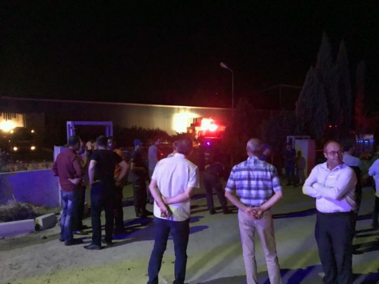 Ankara’da Fabrikada Patlama: 1 Yaralı